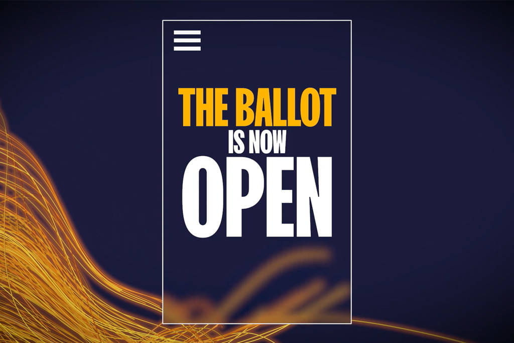 The 150th Open Ticket Ballot is now open